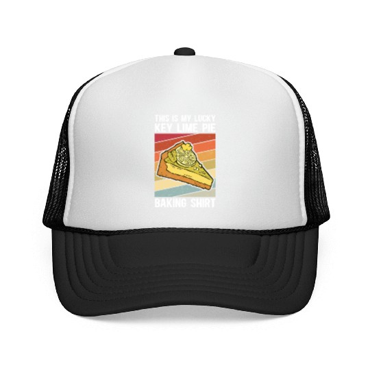 Key Lime Pie Baking Pies Lover Trucker Caps