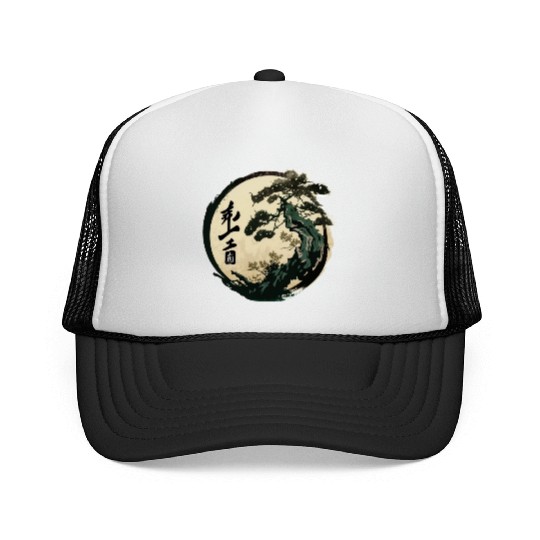 Bonsai Tree Trucker Caps