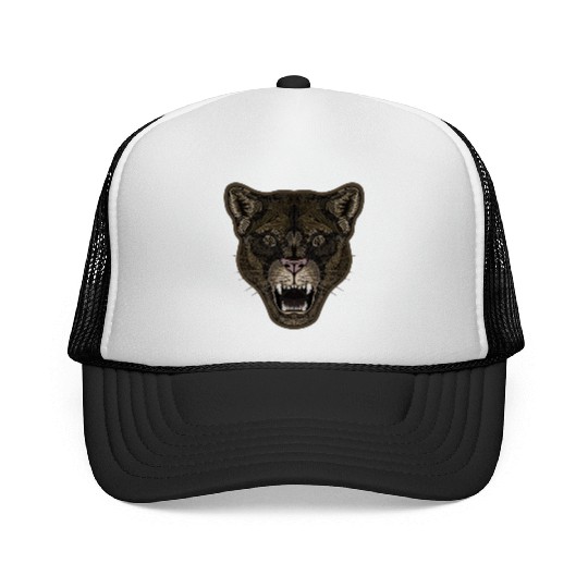 Mountain Lion Graphix Trucker Caps