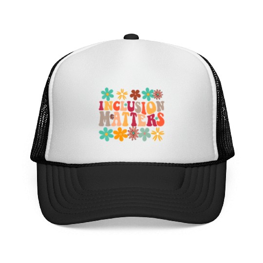 Inclusion Matters Special Ed Teacher Autism Trucker Caps