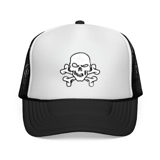 Pirate Skull And Crossbones Trucker Caps