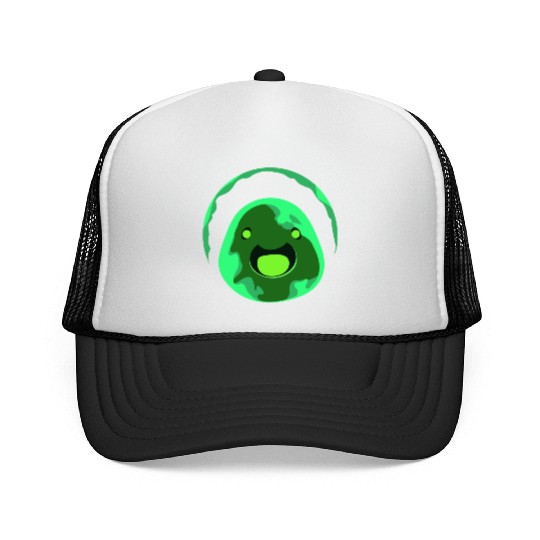 Rad Green Energy Slime Rancher Character Trucker Caps