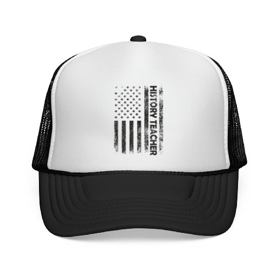 History Teacher School Teaching Student Trucker Caps