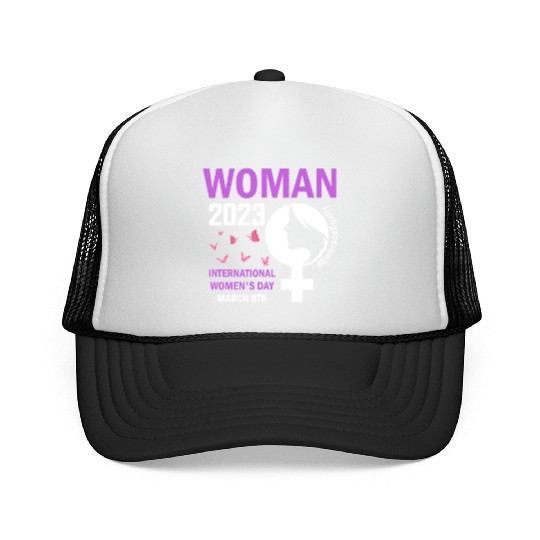 International Women's Day 2023 Embrace Equity Trucker Caps
