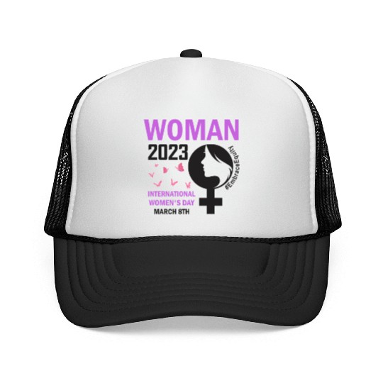 International Women's Day 2023 Embrace Equity Trucker Caps