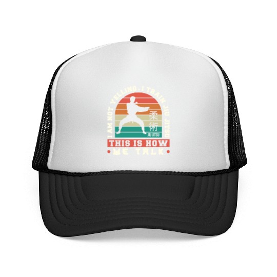 Brazilian Jiu Jitsu MMA Bjj Hugger Trucker Caps