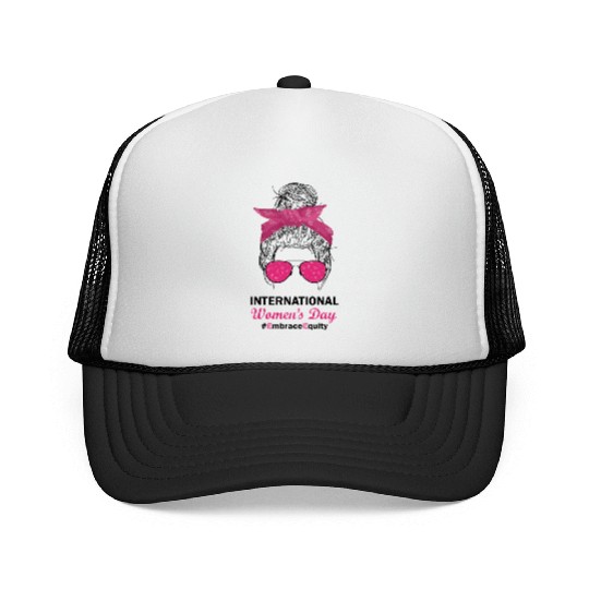 International Women's Day 2023 Embrace Equity Trucker Caps