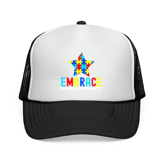 Embrace Neurodiversity Trucker Caps