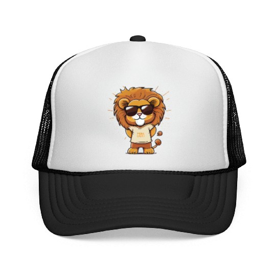 lion Trucker Caps
