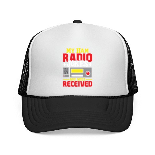 Ham Radio Radio Operator Amateur Radio Signal Trucker Caps