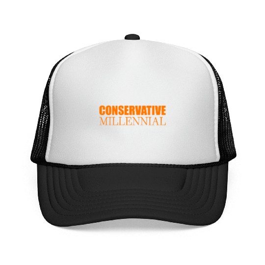 Conservative Millennial Trucker Caps