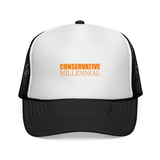 Conservative Millennial Trucker Caps