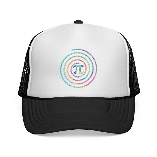 Pi day 2023 spiral art Trucker Caps
