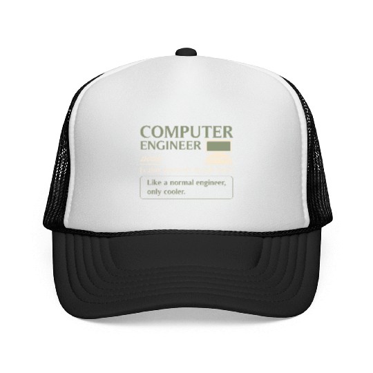 Computer Engineer definition Trucker Caps