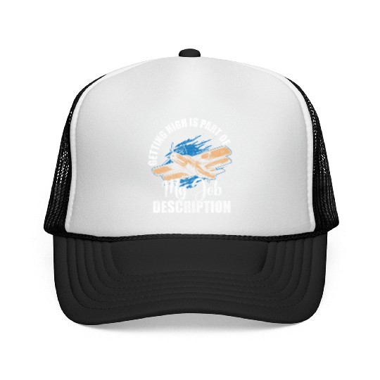 Airplane Work Aviation Aerobatic Pilots Trucker Caps