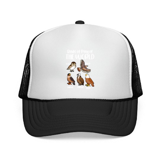 Birds of Prey Of The World Trucker Caps