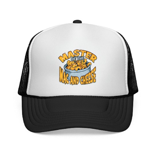 Mac N' Cheese Taster Pasta Food Macaroni Trucker Caps