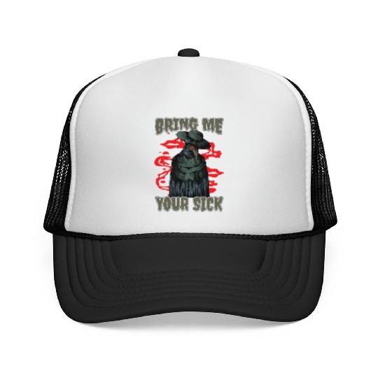 Plague Doctor Plague Doctor Mask Medicines Trucker Caps