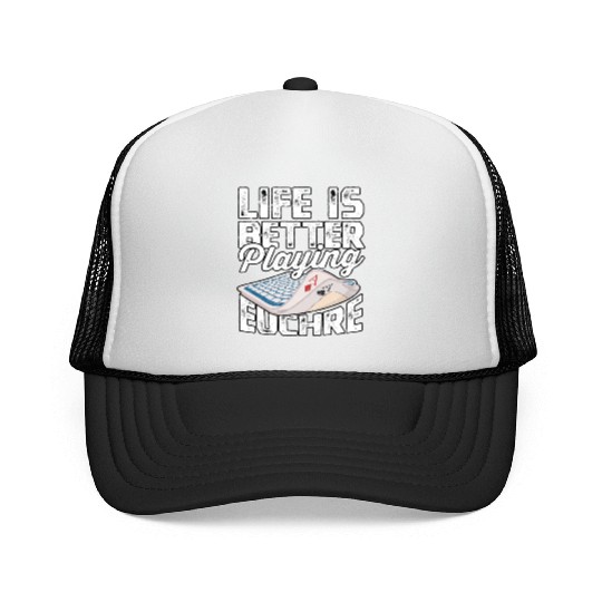 Card Game Games Playing Card Poker Euchre Trucker Caps