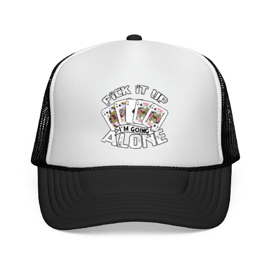 Card Game Games Playing Card Poker Euchre Trucker Caps
