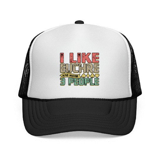 Card Game Games Playing Card Poker Euchre Trucker Caps
