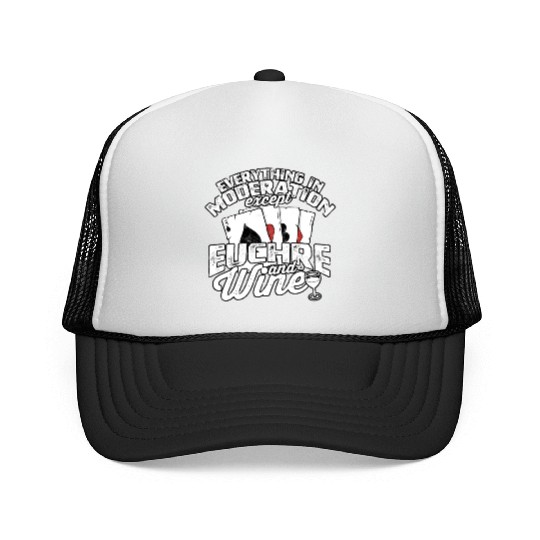 Card Game Games Playing Card Poker Euchre Trucker Caps