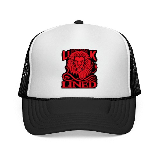 LINED LION Trucker Caps
