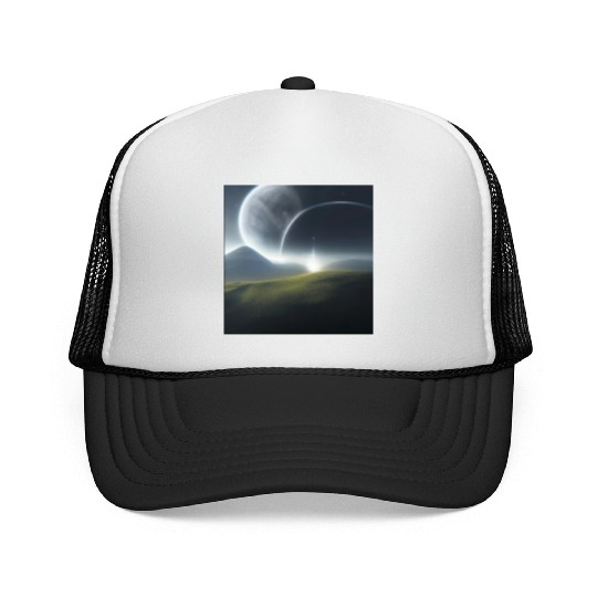 Green planet Trucker Caps