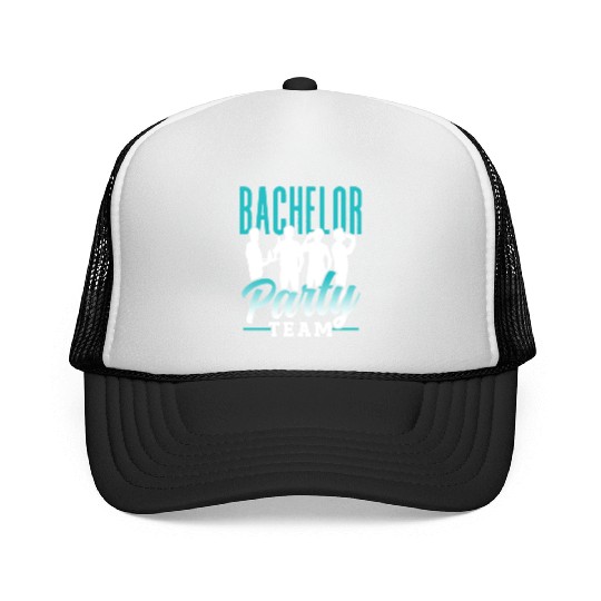 Bachelor Party Team Bride Groom Trucker Caps