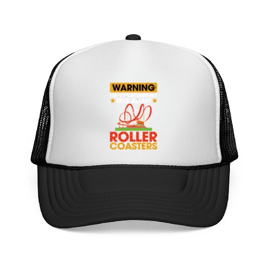 Vintage Roller Coaster Roller Coaster Lover Trucker Caps