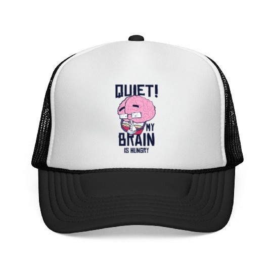Book Lover Brain Reading Books Literature Trucker Caps