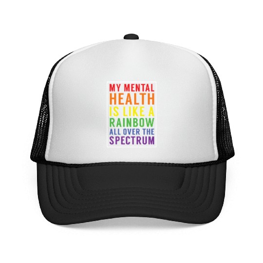 Psychology Psychologist Colourful Trucker Caps