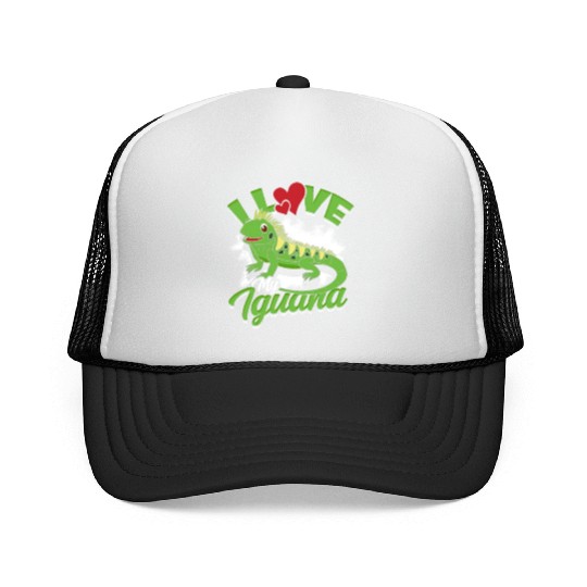 I Love My Iguana - Reptile Trucker Caps