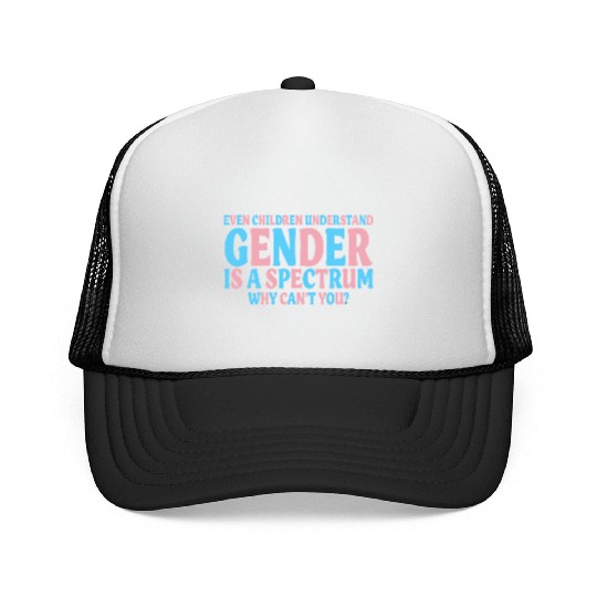 Even Children Understand Gender Is A Spectrum Trucker Caps