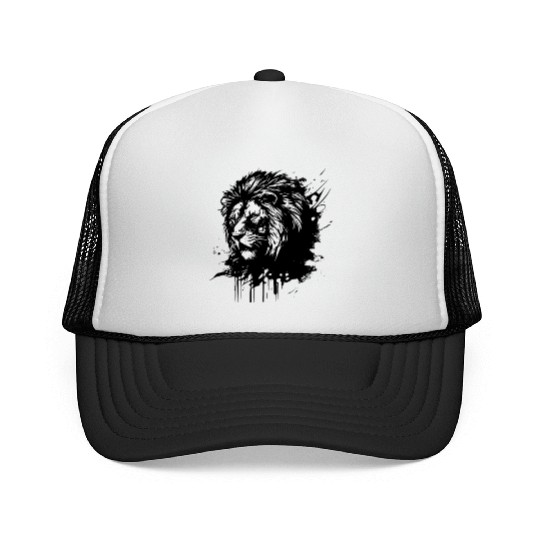 lion Trucker Caps
