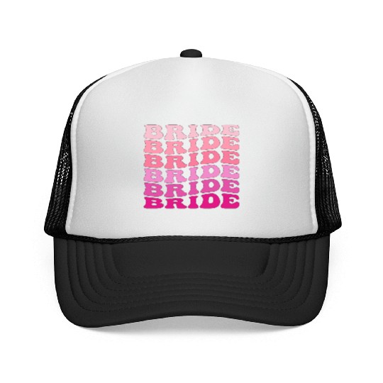 BRIDE,Bachelorette Party Trucker Caps,Girls Trip