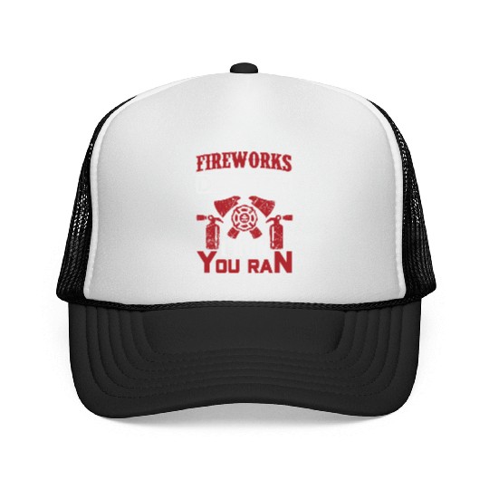 Fireworks Director Trucker Caps