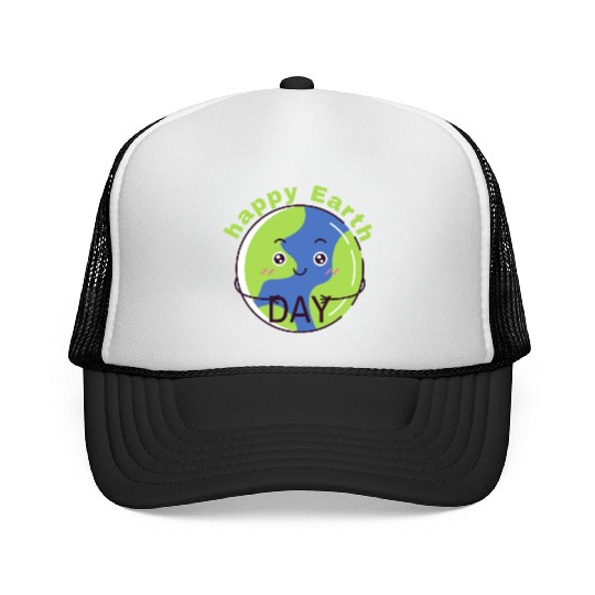 Happy Earth Day Trucker Caps