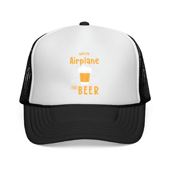 Aircraft Mechanic Trucker Caps