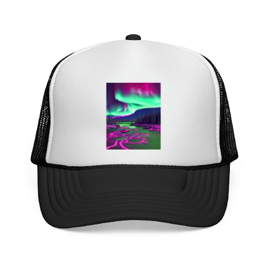 Northern Lights Trucker Caps