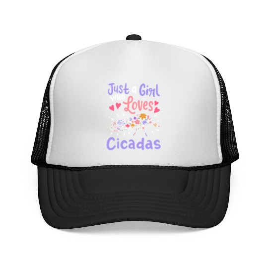 Cicada Insect Cicada Lover Trucker Caps