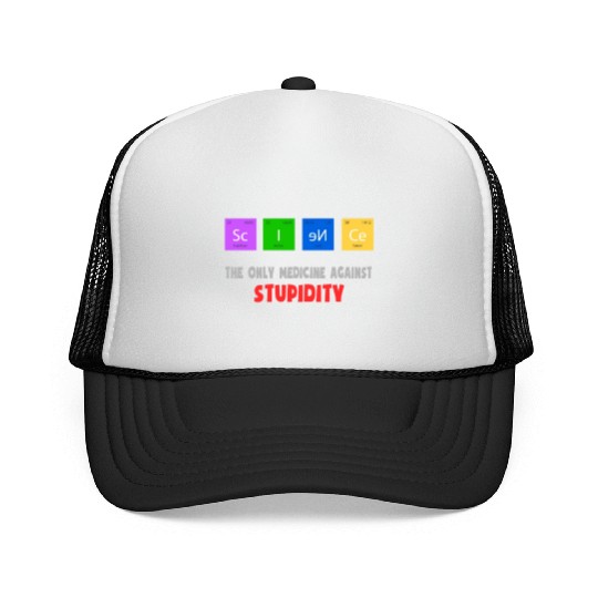 Science Medicine Scientist Chemistry Physics Maths Trucker Caps