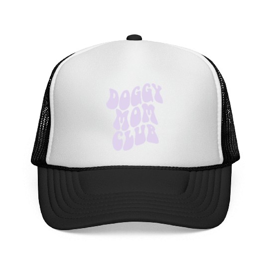 Dog Moms Club retro Pet Lover Trucker Caps