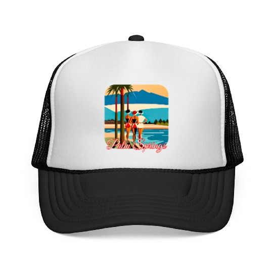 Palm Springs Swim Club Trucker Caps