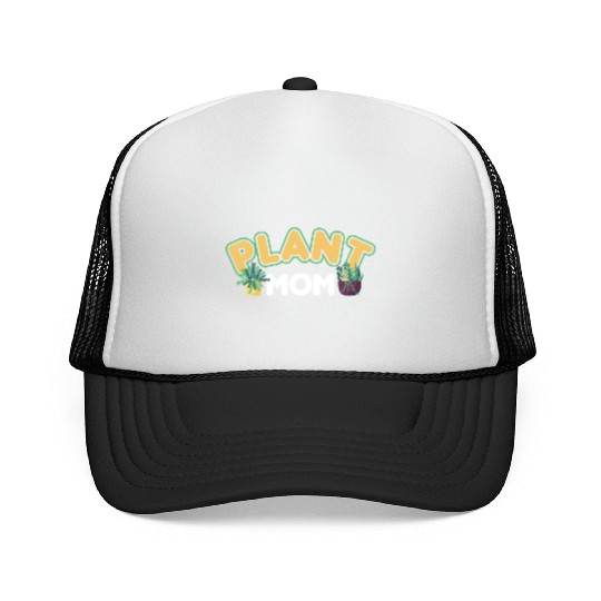 Plant Mom Plant Whisperer Plants Cactus Lover Trucker Caps