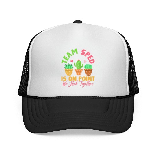 Sped Special Education Teacher Student Trucker Caps