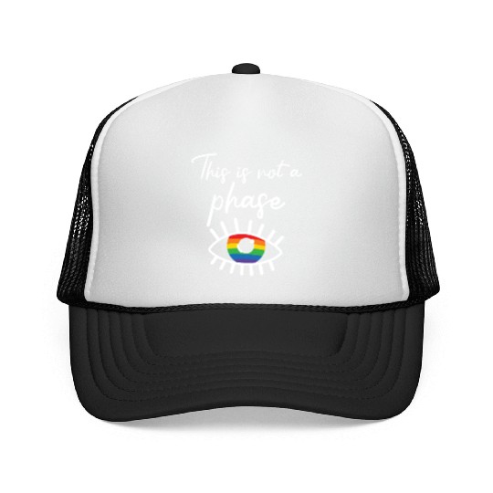 Gay Rights Rainbow Pride Month LGBTQ Gay Pride Trucker Caps