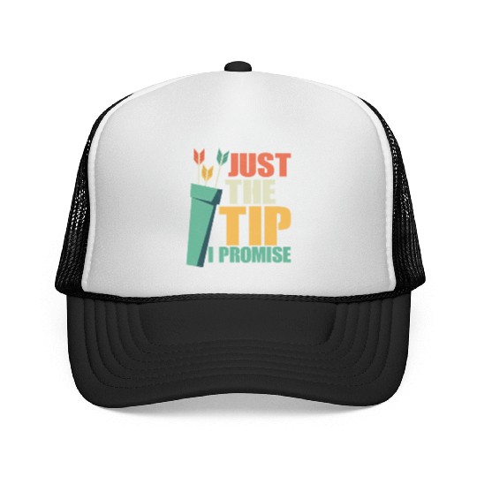 Just The Tip I Promise Archery Target Bow & Arrows Trucker Caps