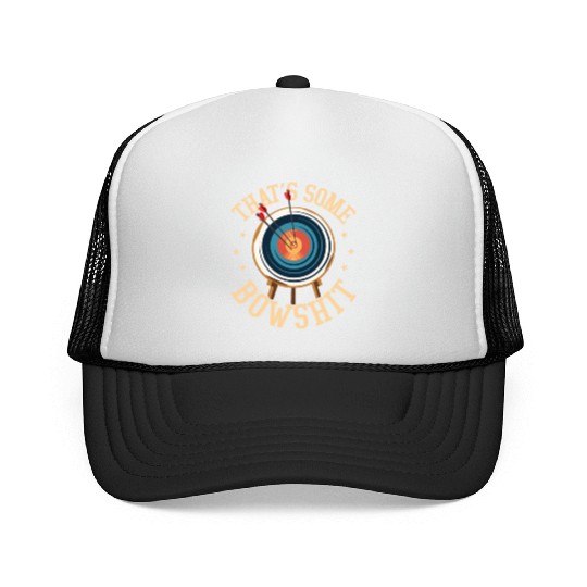 That's Some Bowshit Archery Target Bow & Arrows Trucker Caps