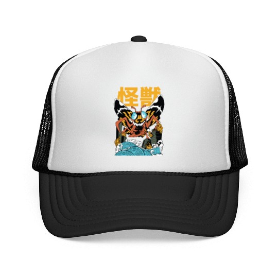 Kaiju Moth Trucker Caps